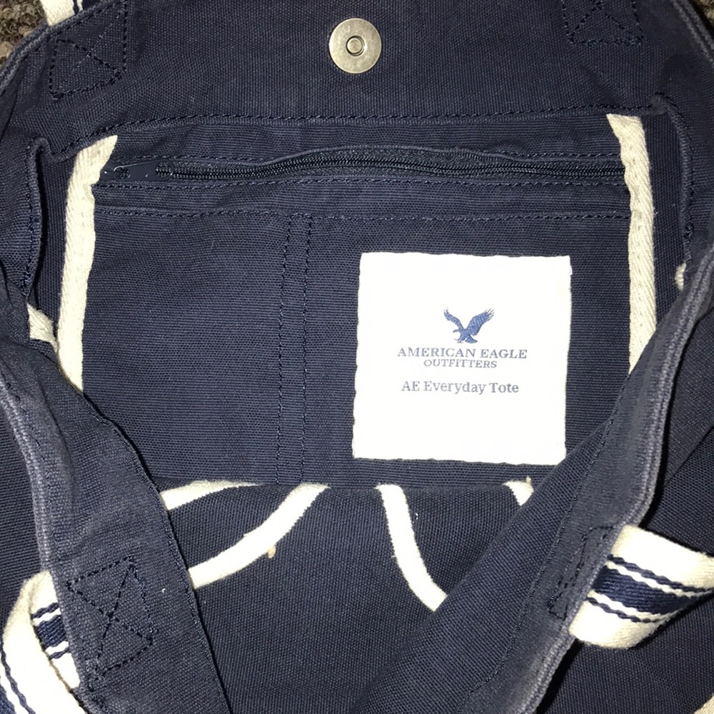 American Eagle Tote, Purse, Bag - BLUE - Picture 2 of 8